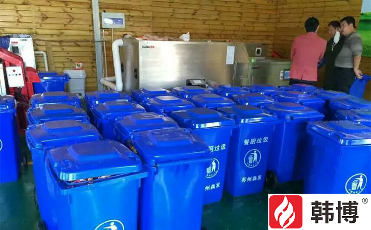 苏州市吴中区东山镇厨余垃圾处理设备500kg每天